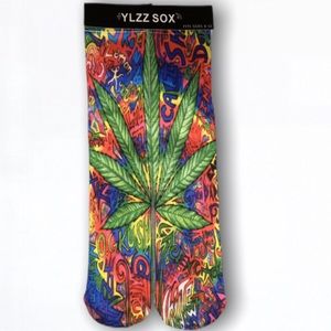 Weed Printed Socks (Big Leaf)